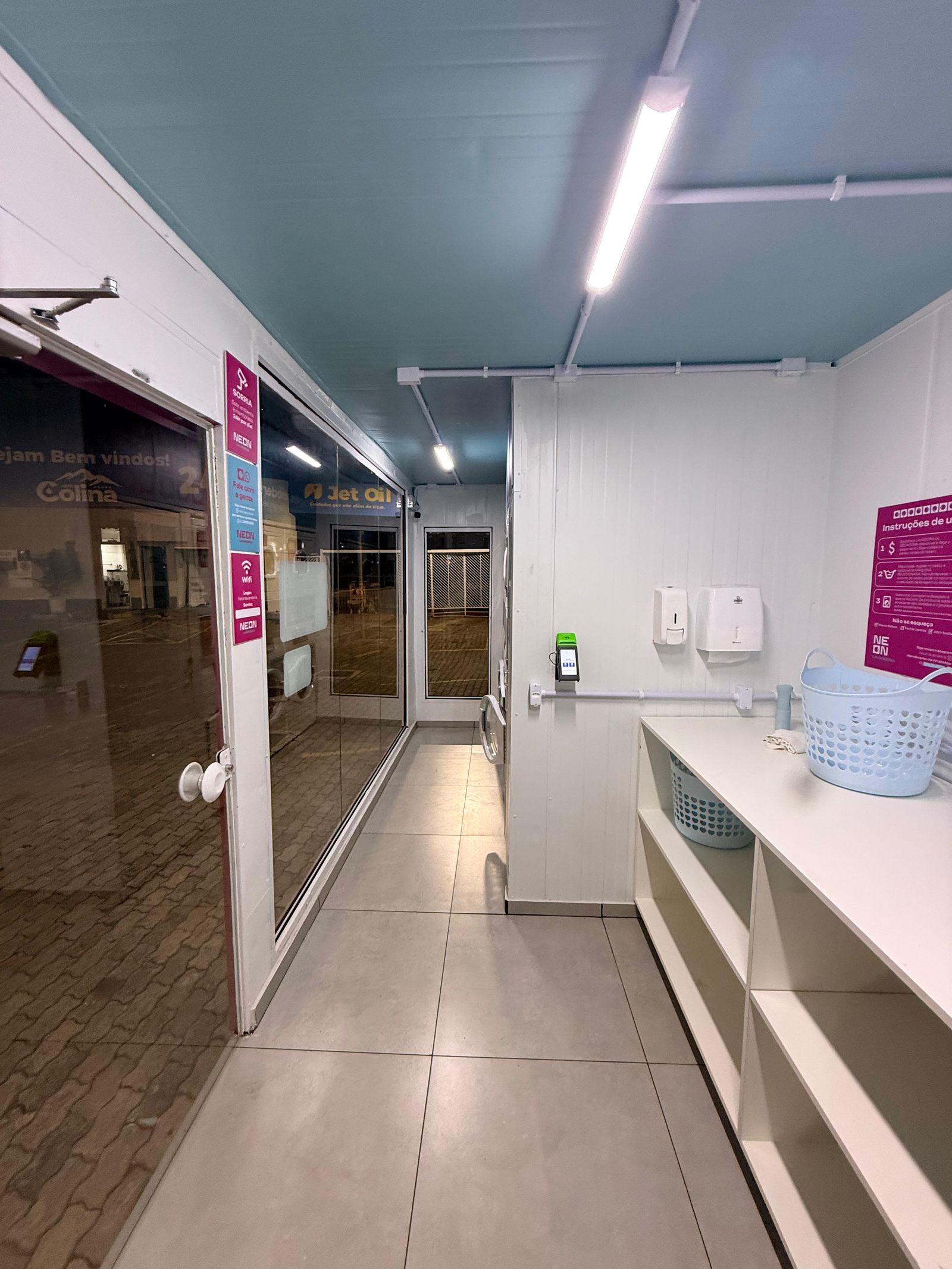 Ambiente interno da unidade Águas Claras